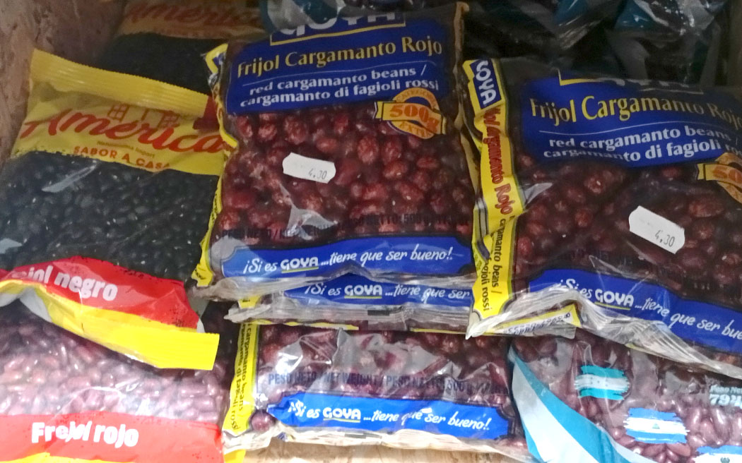 Alimentación latina en Errenteria - Fríjoles