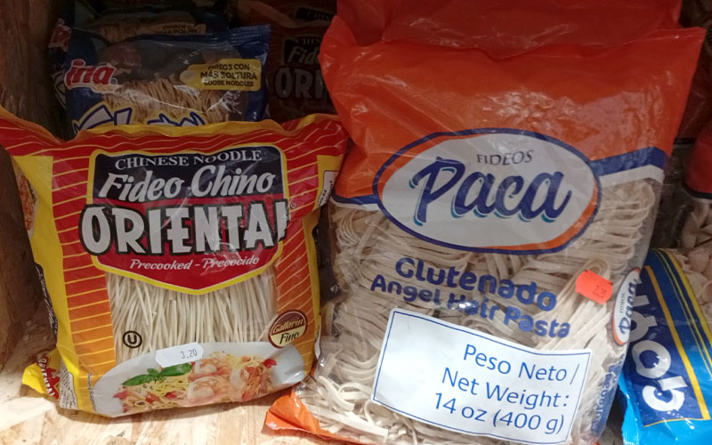 Alimentación latina en Errenteria - Harinas de maiz, pastas y cereales típicos de América Latina