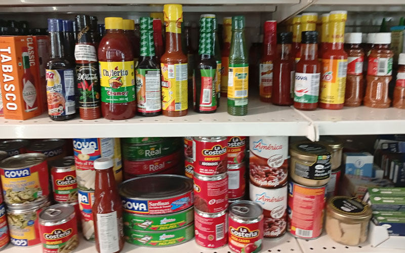 Alimentación latina en Errenteria - Salsas típicas latinas