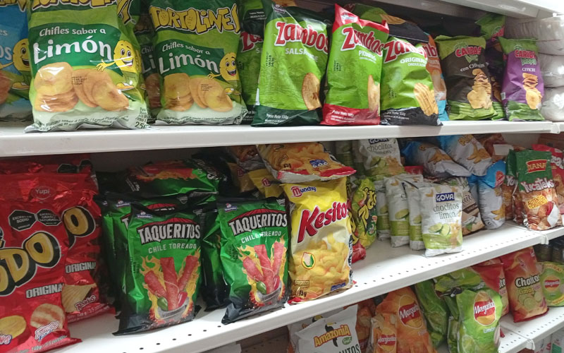 Alimentación latina en Errenteria - Snacks típicos latinos
